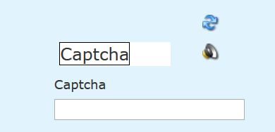 Captcha not displaying